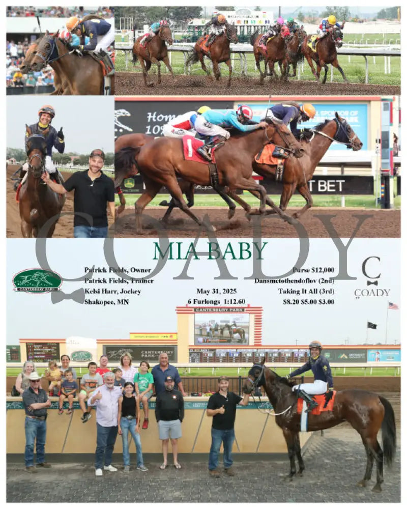 MIA BABY - 05-31-25 - R02 - CBY Canterbury Park