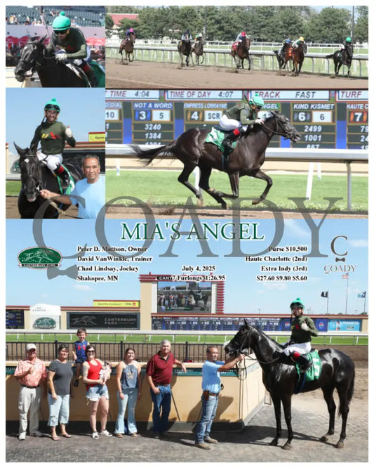 MIA’S ANGEL - 07-04-25 - R06 - CBY Canterbury Park