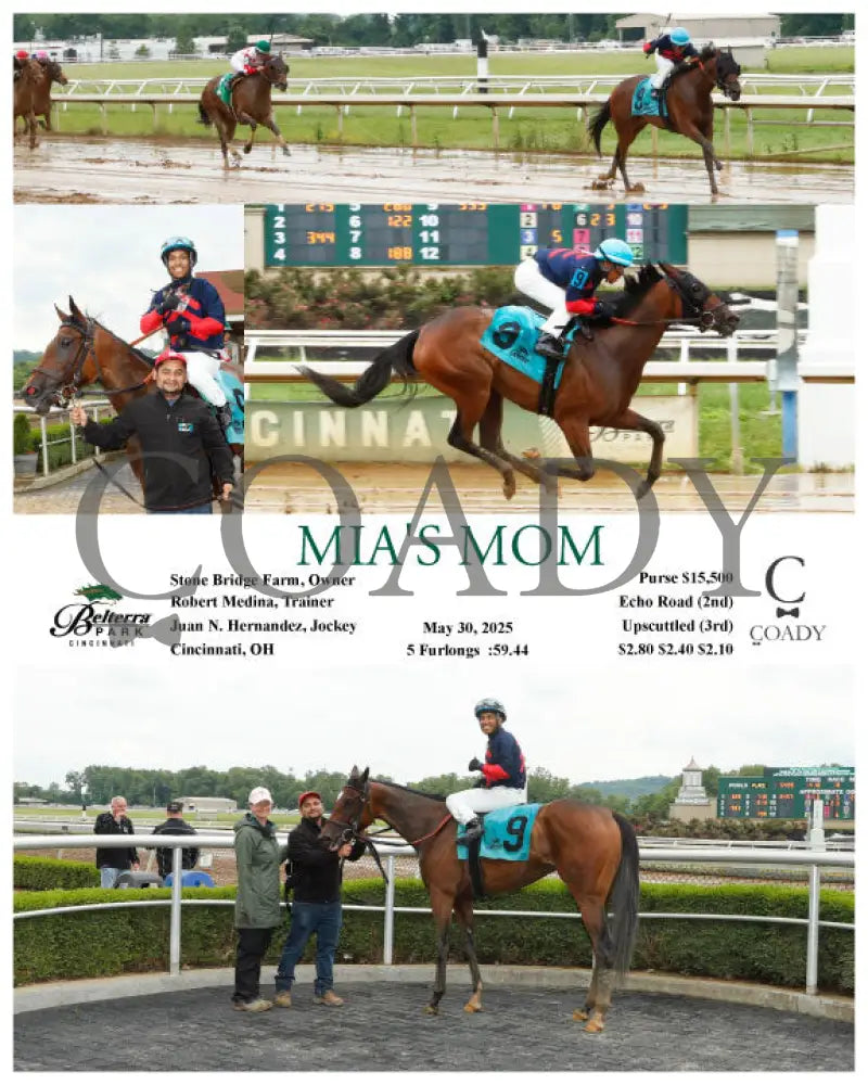 MIA’S MOM - 05-30-25 - R08 - BTP Churchill Downs