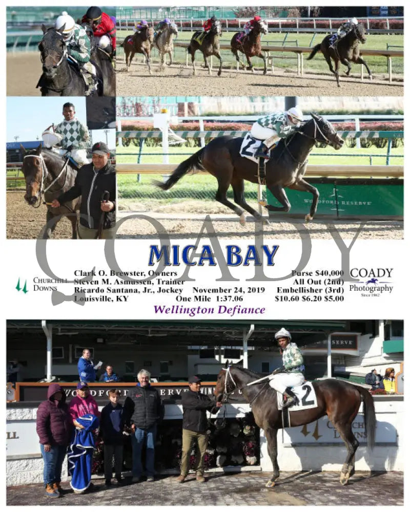Mica Bay - 11-24-19 R02 Cd Churchill Downs