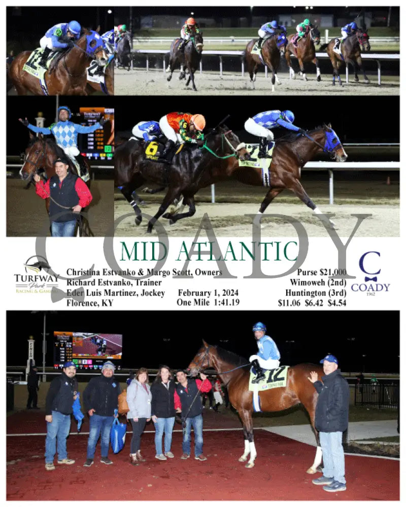 Mid Atlantic - 02-01-24 R04 Tp Turfway Park
