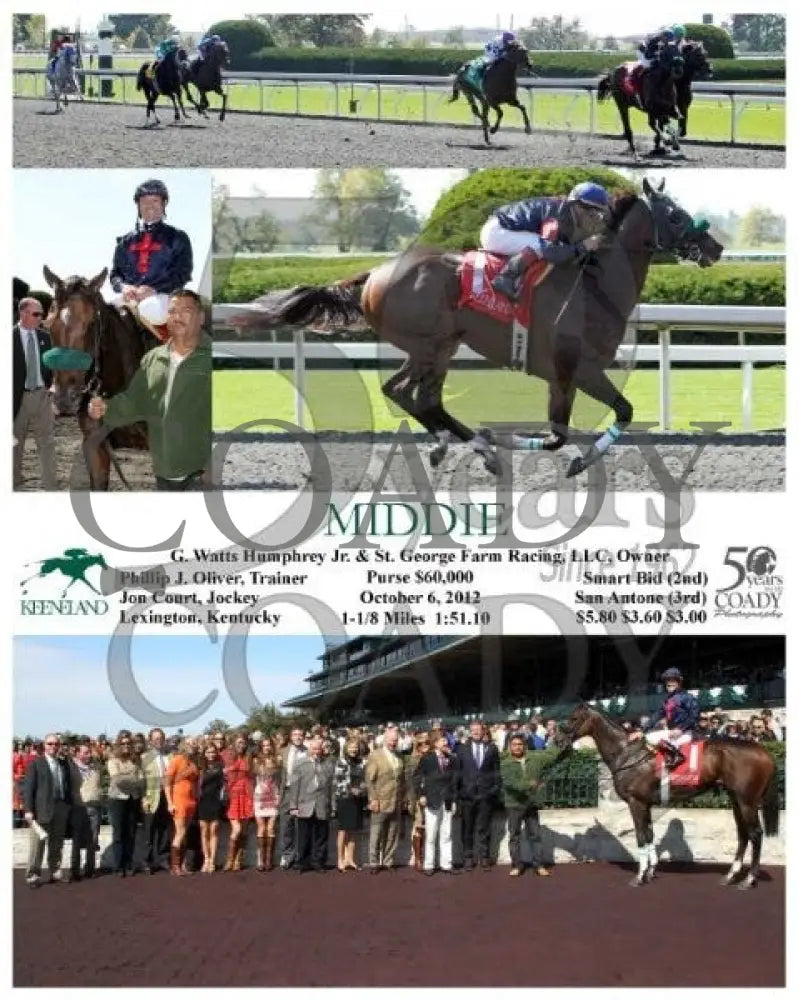 Middie - 100612 Race 01 Keeneland