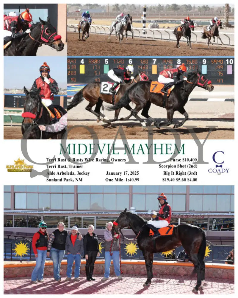 Midevil Mayhem - 01-17-25 R05 Sun Turfway Park