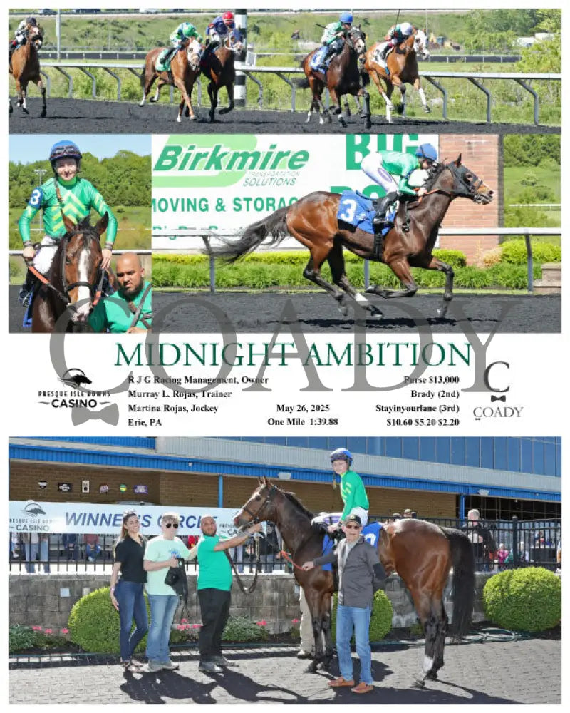 MIDNIGHT AMBITION - 05-26-25 - R02 - PID Presque Isle Downs