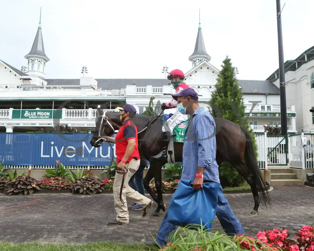 Midnight Bisou - The Fleur De Lis G2 45Th Running 06-27-20 R09 Cd Paddock 03 Churchill Downs