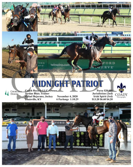 Midnight Patriot - 11-04-20 R07 Cd Churchill Downs