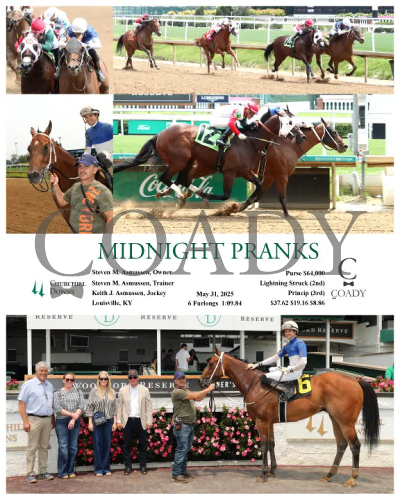 MIDNIGHT PRANKS - 053125 - Race 02 - CD Churchill Downs