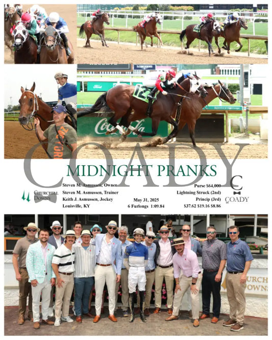 MIDNIGHT PRANKS - 053125 - Race 02 - CD - G Churchill Downs