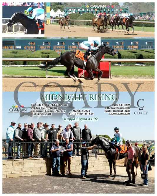 Midnight Rising - 03-02-24 R04 Op Oaklawn Park