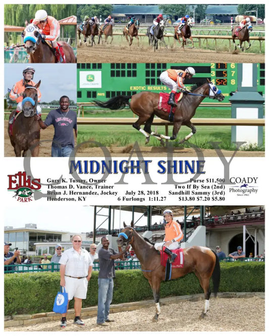 Midnight Shine - 072818 Race 07 Elp Ellis Park