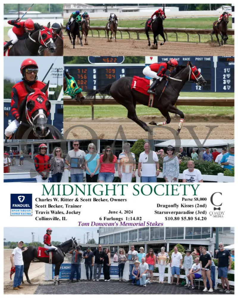 Midnight Society - 06-04-24 R02 Fan Fanduel Sportsbook Horse Racing