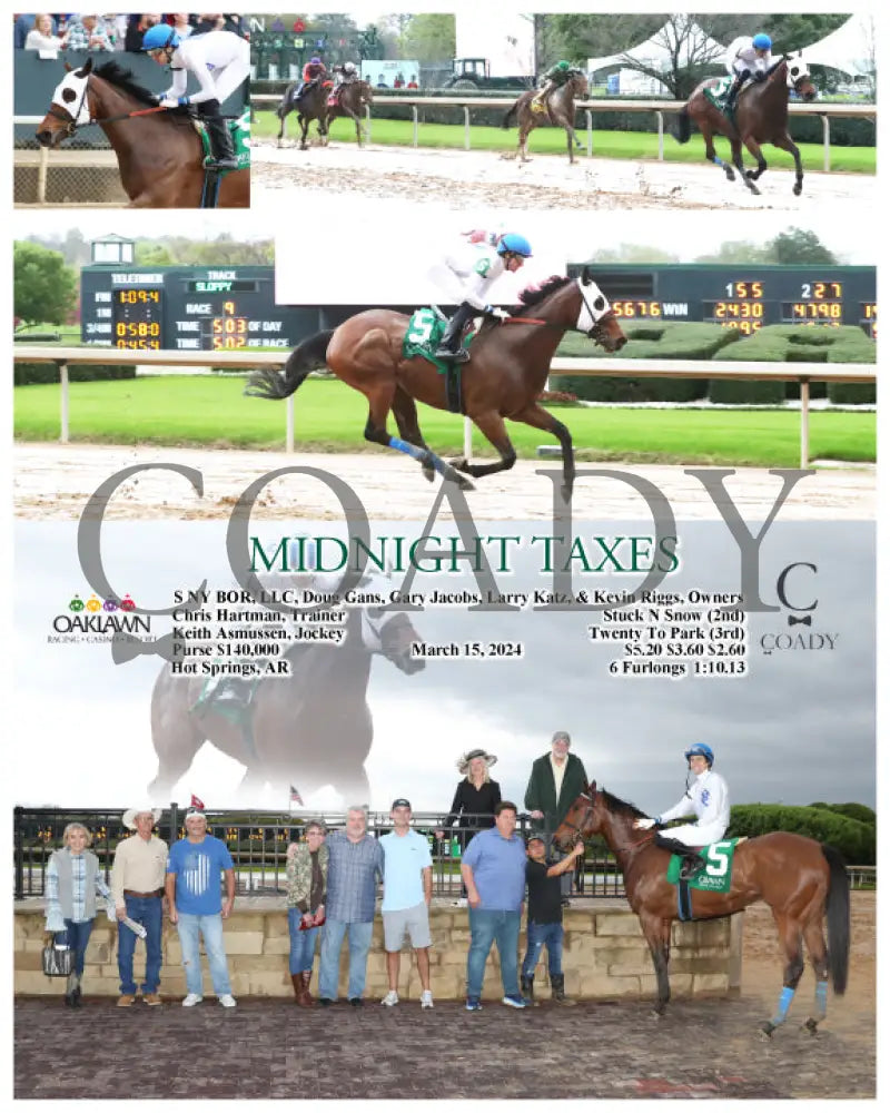 Midnight Taxes - 03 - 15 - 24 R09 Op Oaklawn Park