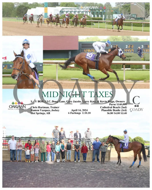 Midnight Taxes - 04 - 14 - 24 R08 Op Oaklawn Park