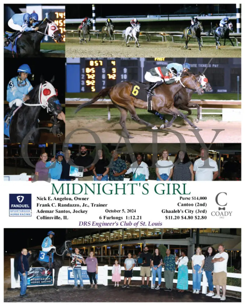Midnight’s Girl - 10-05-24 R04 Fan Fanduel Sportsbook Horse Racing