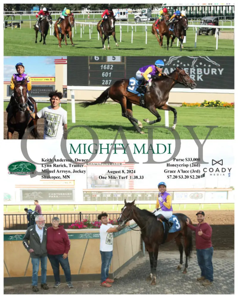 Mighty Madi - 08-08-24 R02 Cby Canterbury Park