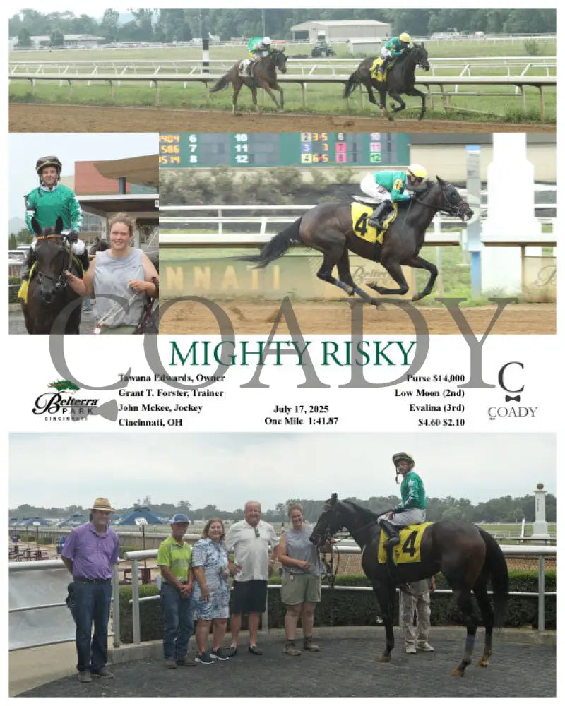 MIGHTY RISKY - 071725 - Race 04 - BTP Indiana Grand