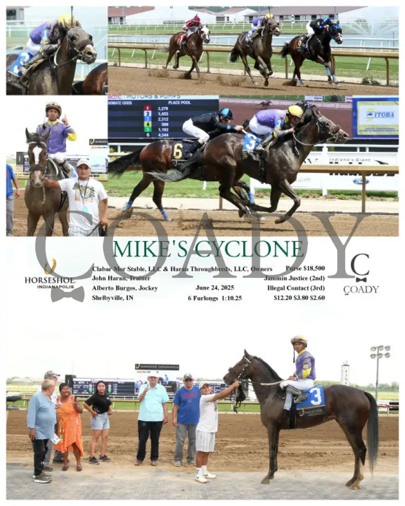 MIKE’S CYCLONE - 06-24-25 - R02 - IND Indiana Grand