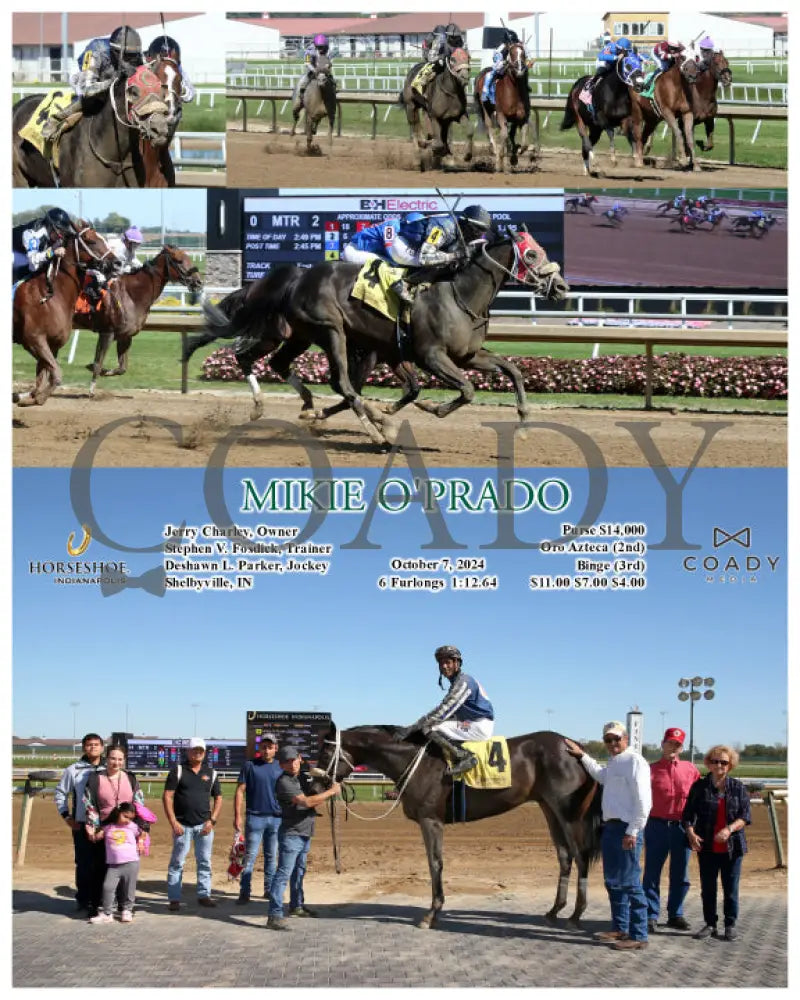 Mikie O’prado - 10-07-24 R02 Ind Indiana Grand