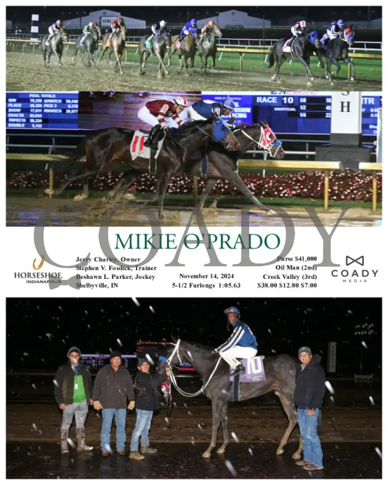 Mikie O’prado - 11-14-24 R10 Ind Indiana Grand