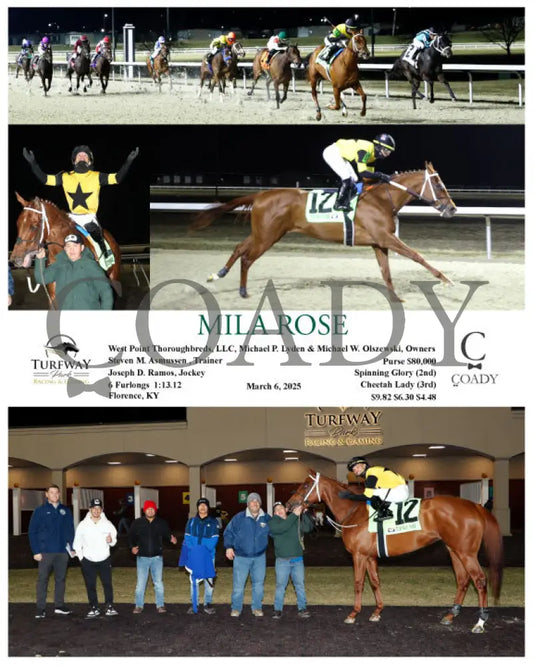 MILA ROSE - 030625 - Race 08 - TP Turfway Park