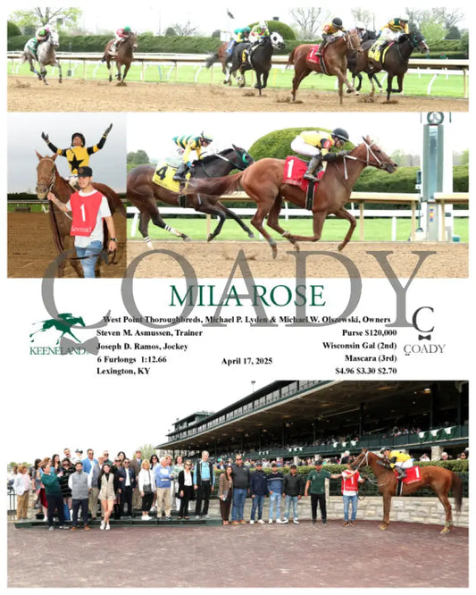 MILA ROSE - 04-17-25 - R08 - KEE Keeneland
