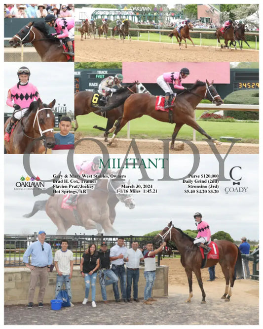 Militant - 03 - 30 - 24 R07 Op Oaklawn Park