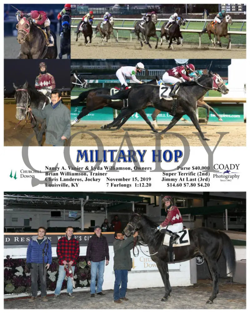 Military Hop - 11-15-19 R10 Cd Churchill Downs