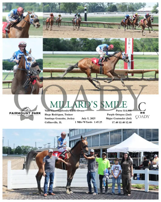 MILLARD’S SMILE - 07-05-25 - R05 - FP Fanduel Sportsbook Horse Racing