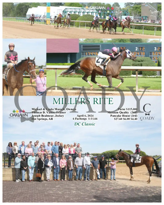 Millers Rite - 040624 Race 06 Op Oaklawn Park