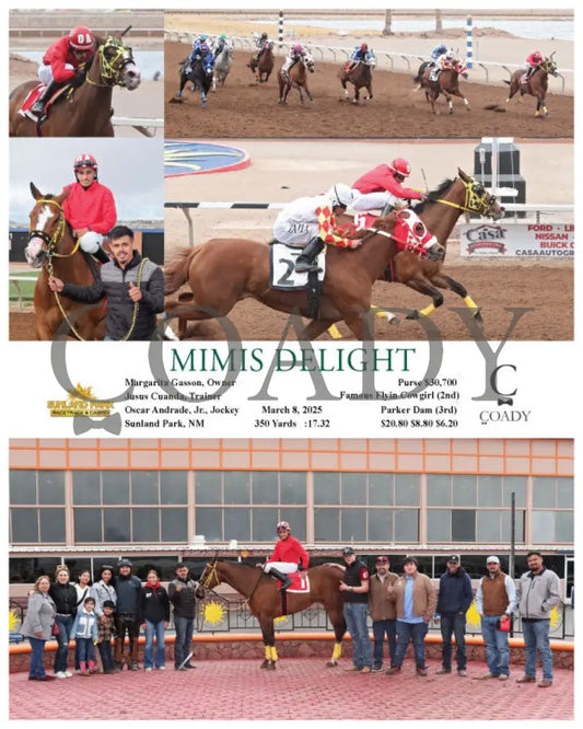 MIMIS DELIGHT - 03-08-25 - R07 - SUN Sunland Park