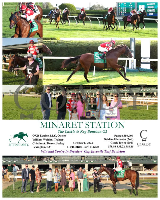 Minaret Station - The Castle & Key Bourbon G2 10-06-24 R10 Kee Keeneland