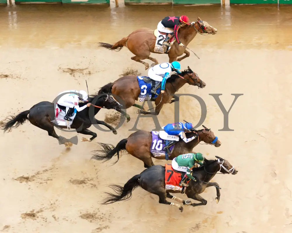 MINDFRAME - 050325 - The Churchill Downs G1 - Race 08 - CD - Aerial Finish 01 Churchill Downs