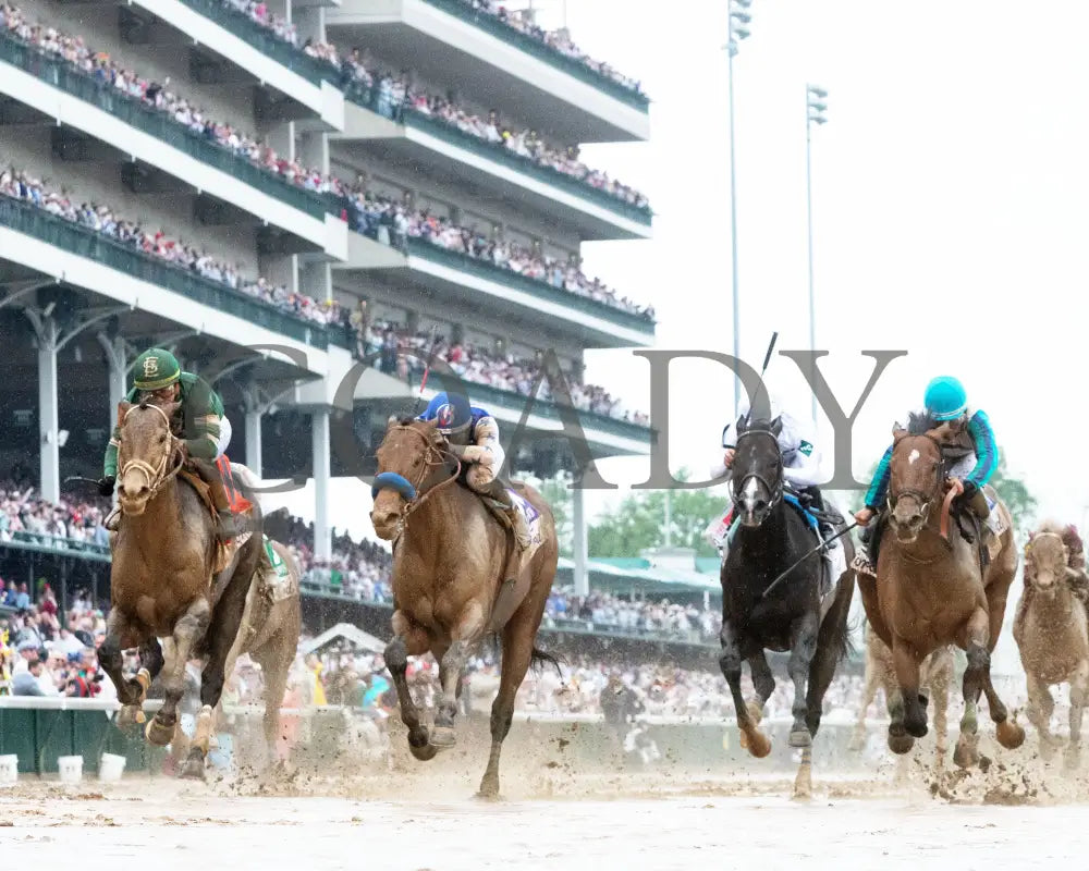 MINDFRAME - 050325 - The Churchill Downs G1 - Race 08 - CD - Under Rail 01 - Coady Media - Kurtis Coady Photography