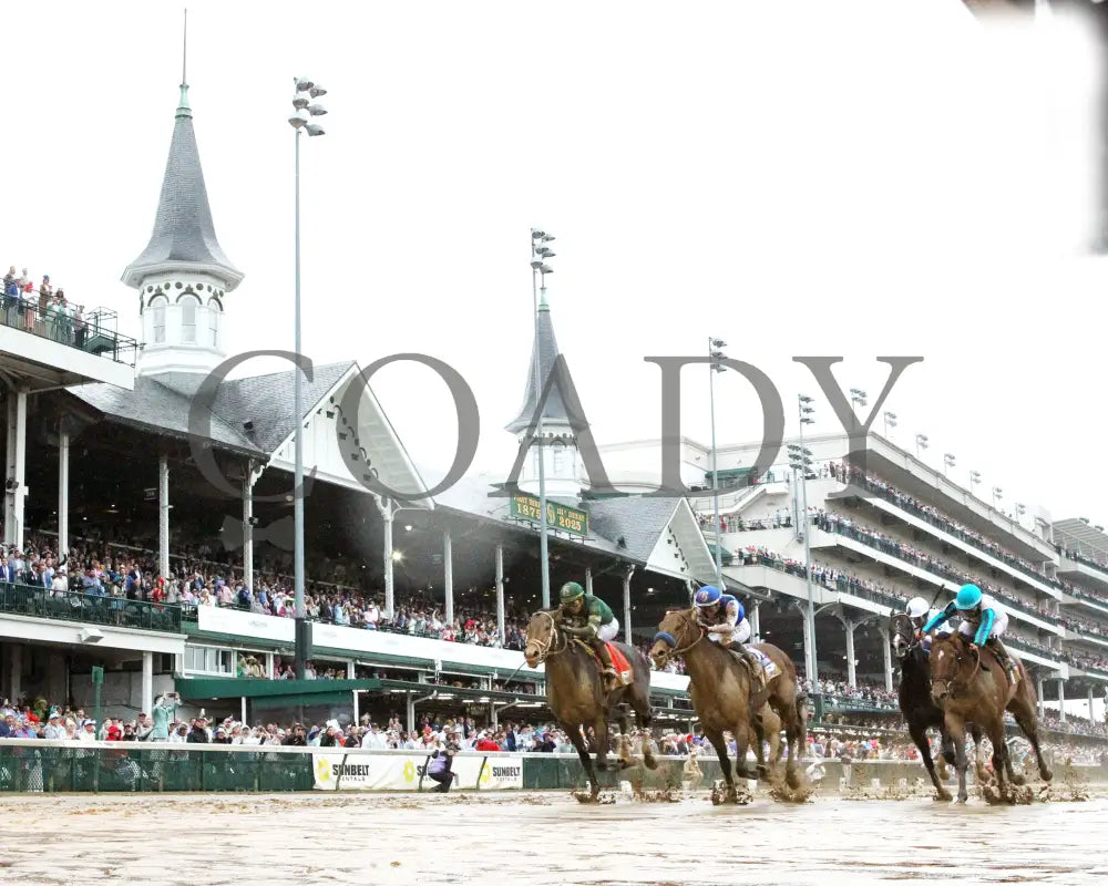 MINDFRAME - 050325 - The Churchill Downs G1 - Race 08 - CD - Under Rail 02 Churchill Downs