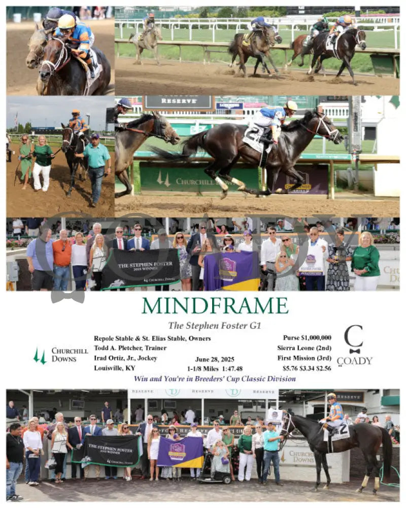 MINDFRAME - 062825 - Race 11 - CD Churchill Downs