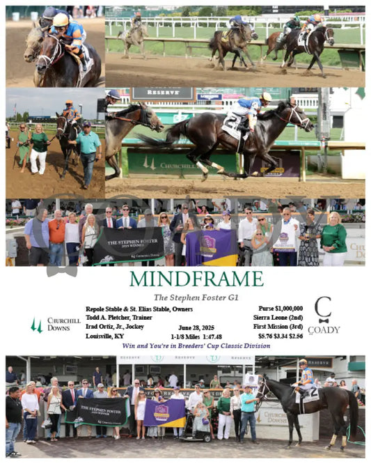MINDFRAME - The Stephen Foster G1 - 06-28-25 - R11 - CD Churchill Downs