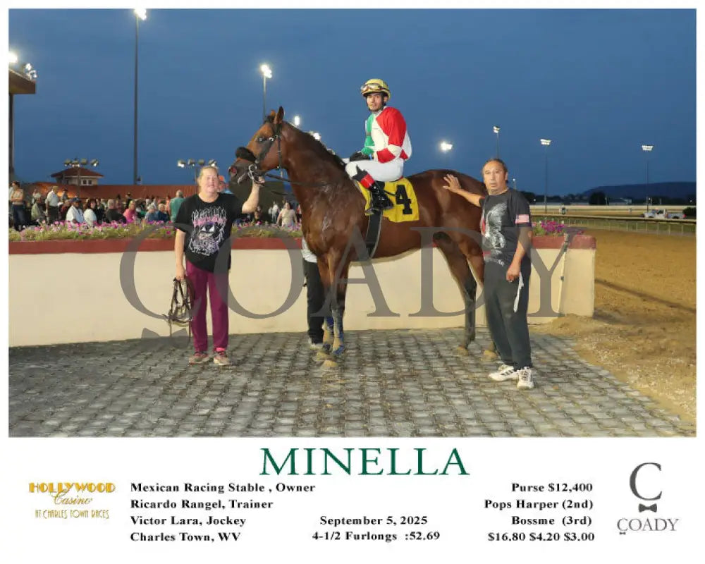 MINELLA - 09-05-25 - R02 - CT Hollywood Casino at Charles Town Races