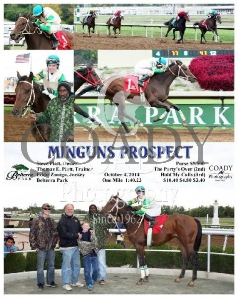Minguns Prospect - 100414 Race 04 Btp Belterra Park