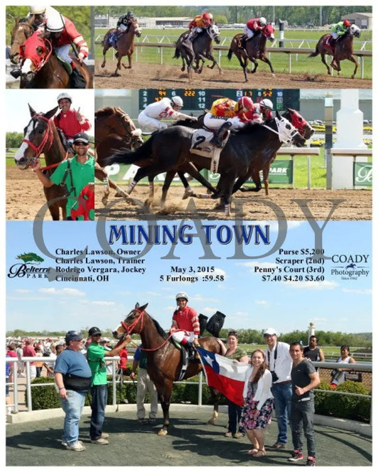 Mining Town - 050315 Race 05 Btp Belterra Park