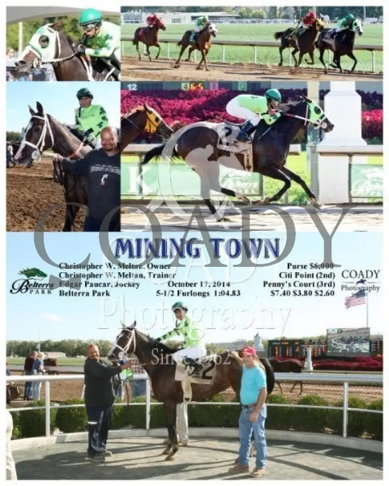 Mining Town - 101714 Race 04 Btp Belterra Park