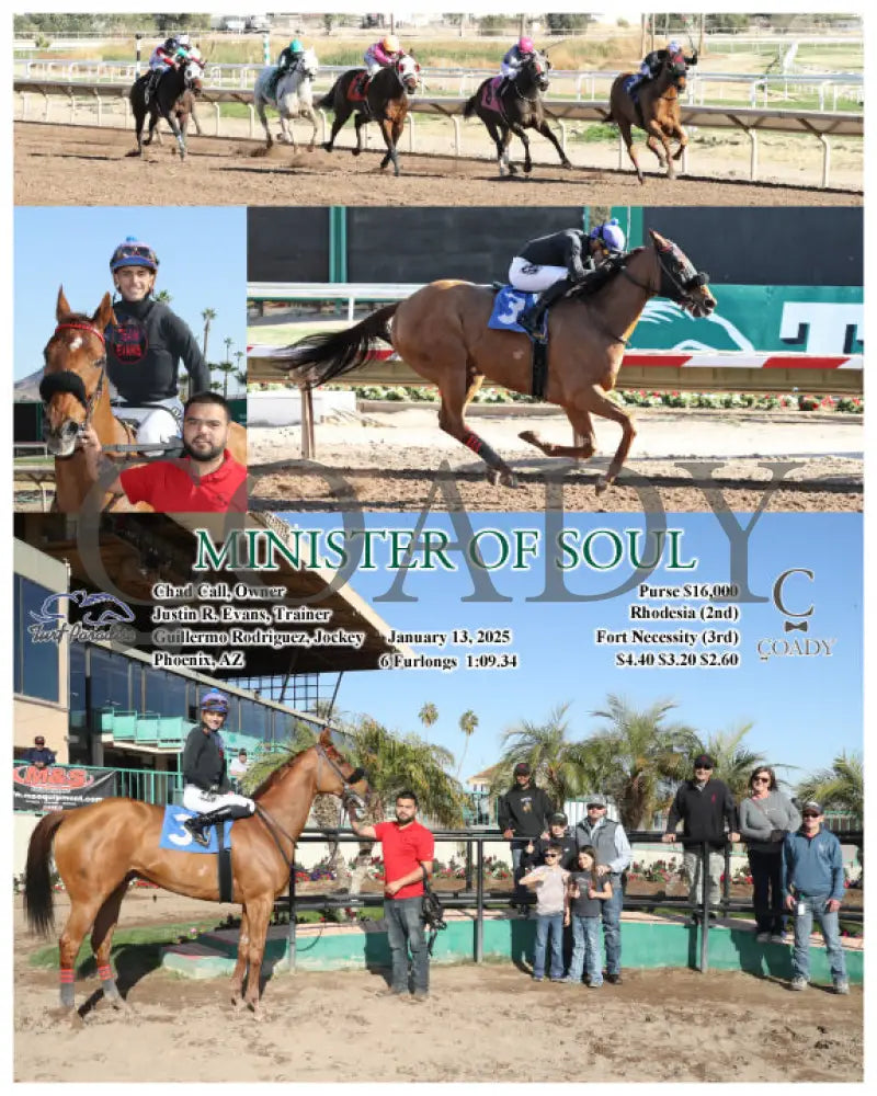 Minister Of Soul - 01-13-25 R05 Tup Turf Paradise