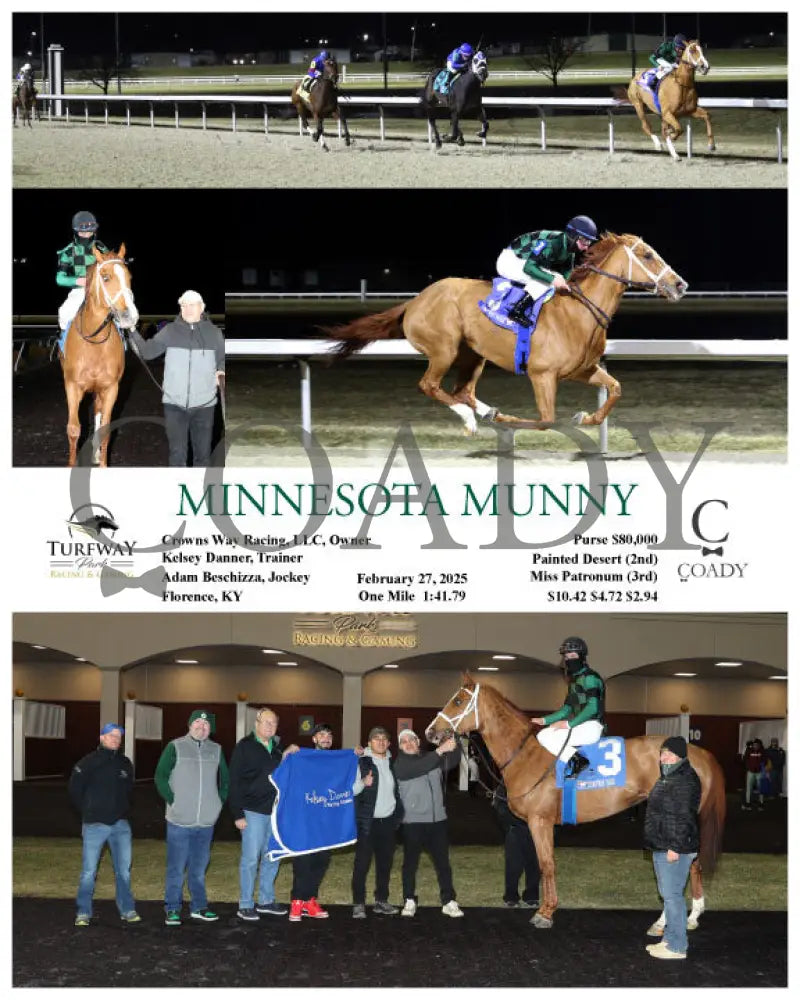 MINNESOTA MUNNY - 02-27-25 - R09 - TP Turfway Park