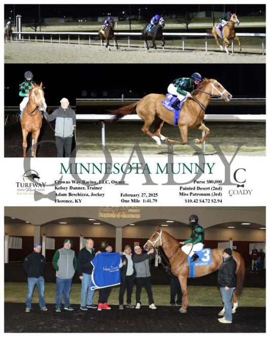 MINNESOTA MUNNY - 02-27-25 - R09 - TP Turfway Park