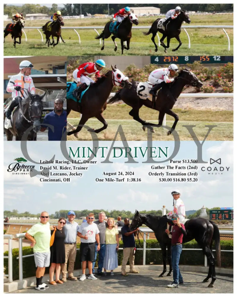 Mint Driven - 082424 Race 08 Btp Belterra Park