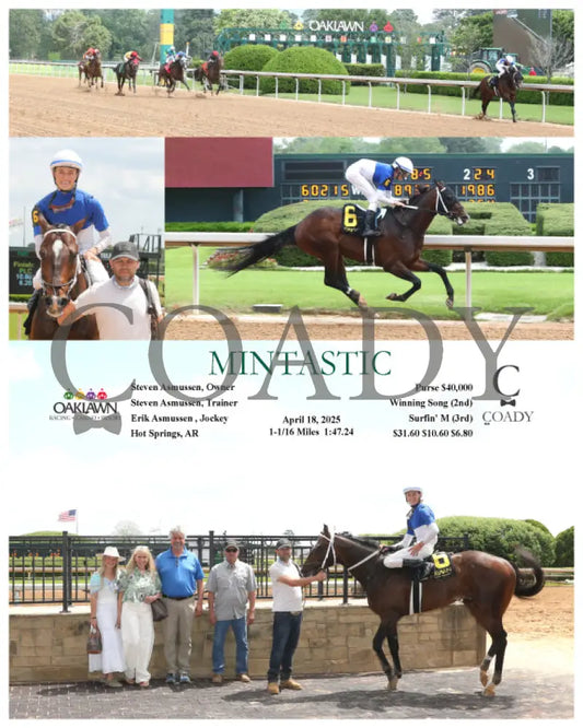 MINTASTIC - 04-18-25 - R01 - OP Oaklawn Park
