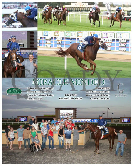 MIRACLE MINDED - 07-03-25 - R09 - CBY Canterbury Park