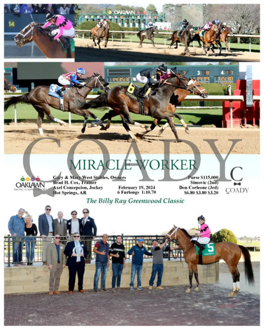 Miracle Worker - 02-19-24 R06 Op Oaklawn Park