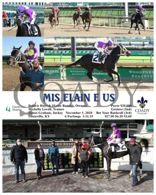 Mis Elain E Us - 11-01-20 R02 Cd Churchill Downs