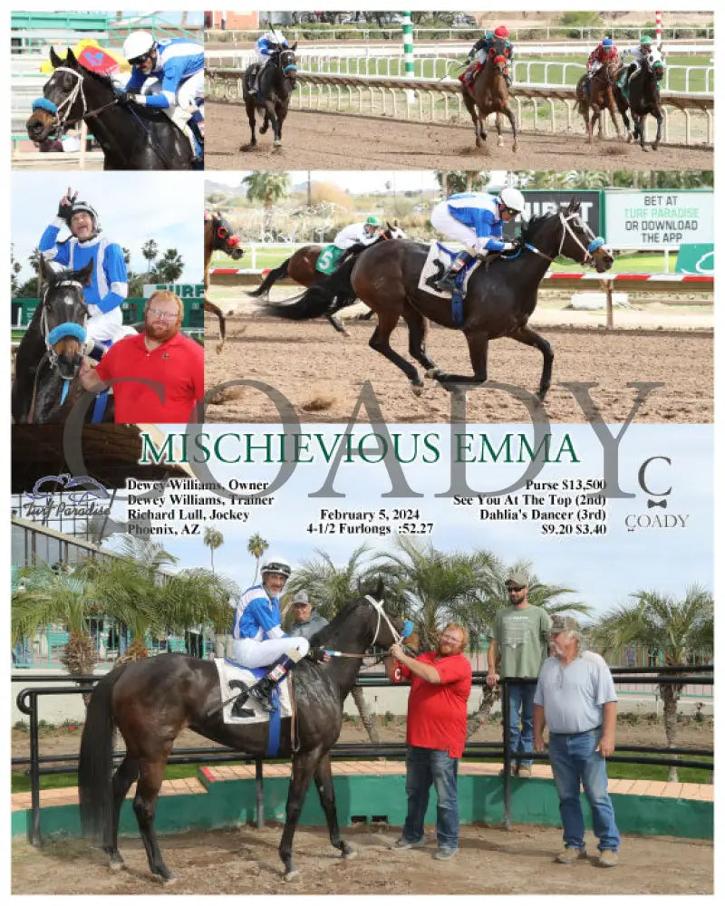 Mischievious Emma - 02-05-24 R02 Tup Turf Paradise