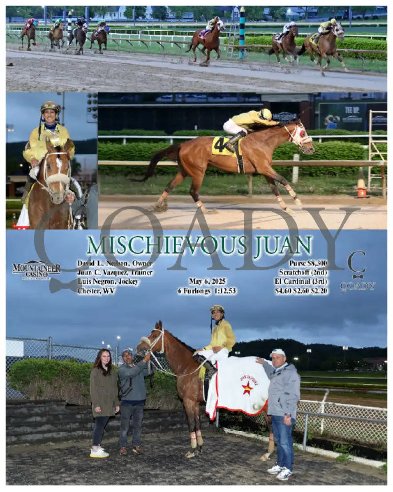 MISCHIEVOUS JUAN - 05-06-25 - R04 - MNR Mountaineer Park